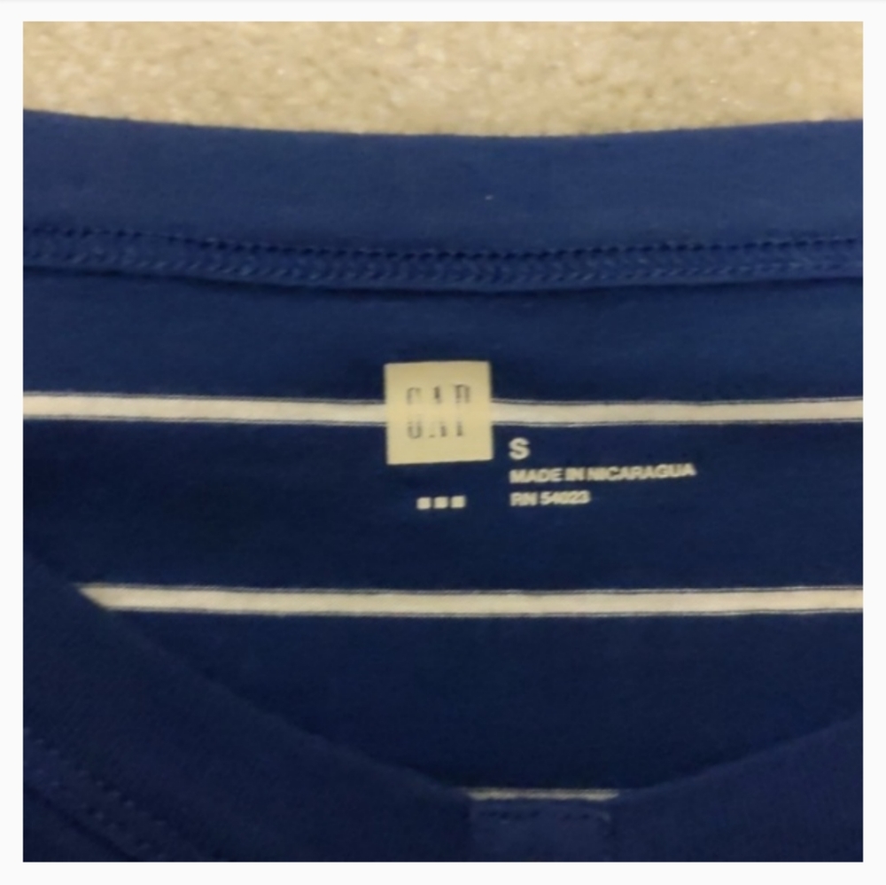 Gap Navy Striped Top - Picture 4 of 6